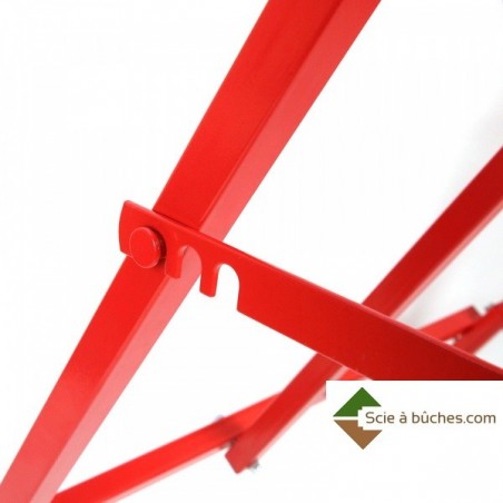 Chevalet Sciage Oregon - Support Acier Repliable Pour Tronçonneuse, Bûches Jusqu'à 27cm
